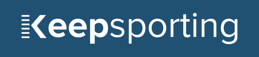 keepsporting white blue